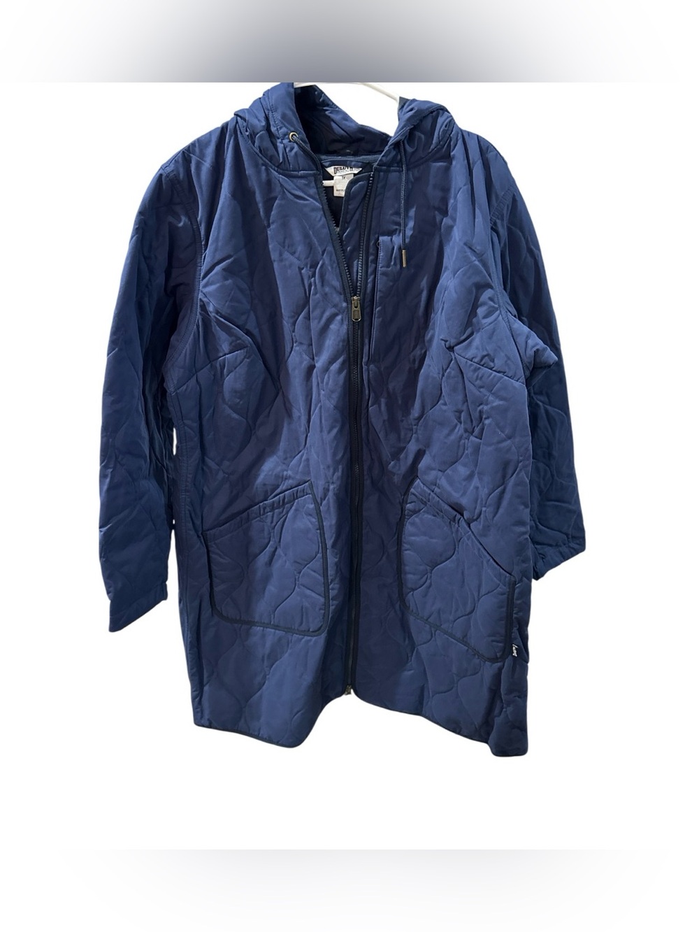 NWT Duluth Sutter Mill Coat Women’s Size 1X Blue Hooded